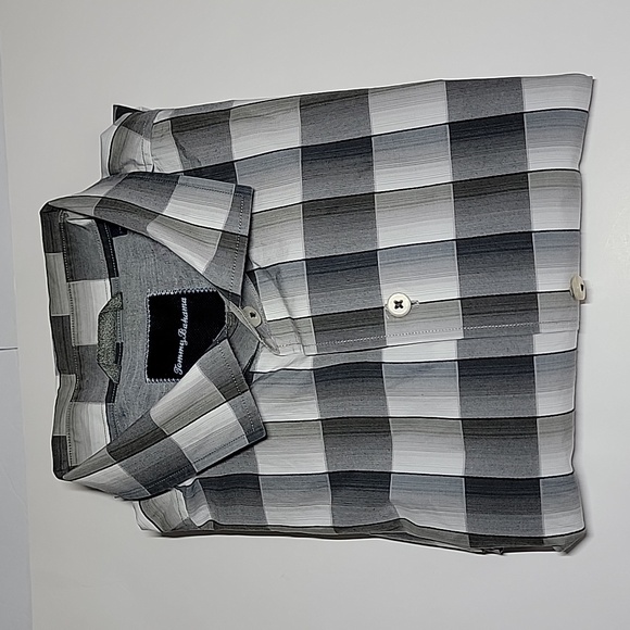 Tommy Bahama Plaid Long Sleeve Shirt/ Size L. - Picture 10 of 11